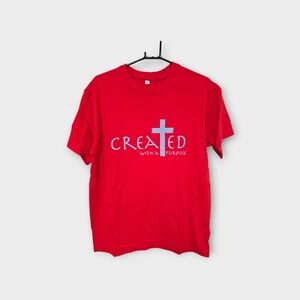 Mens Red Graphic T-Shirt Nwot